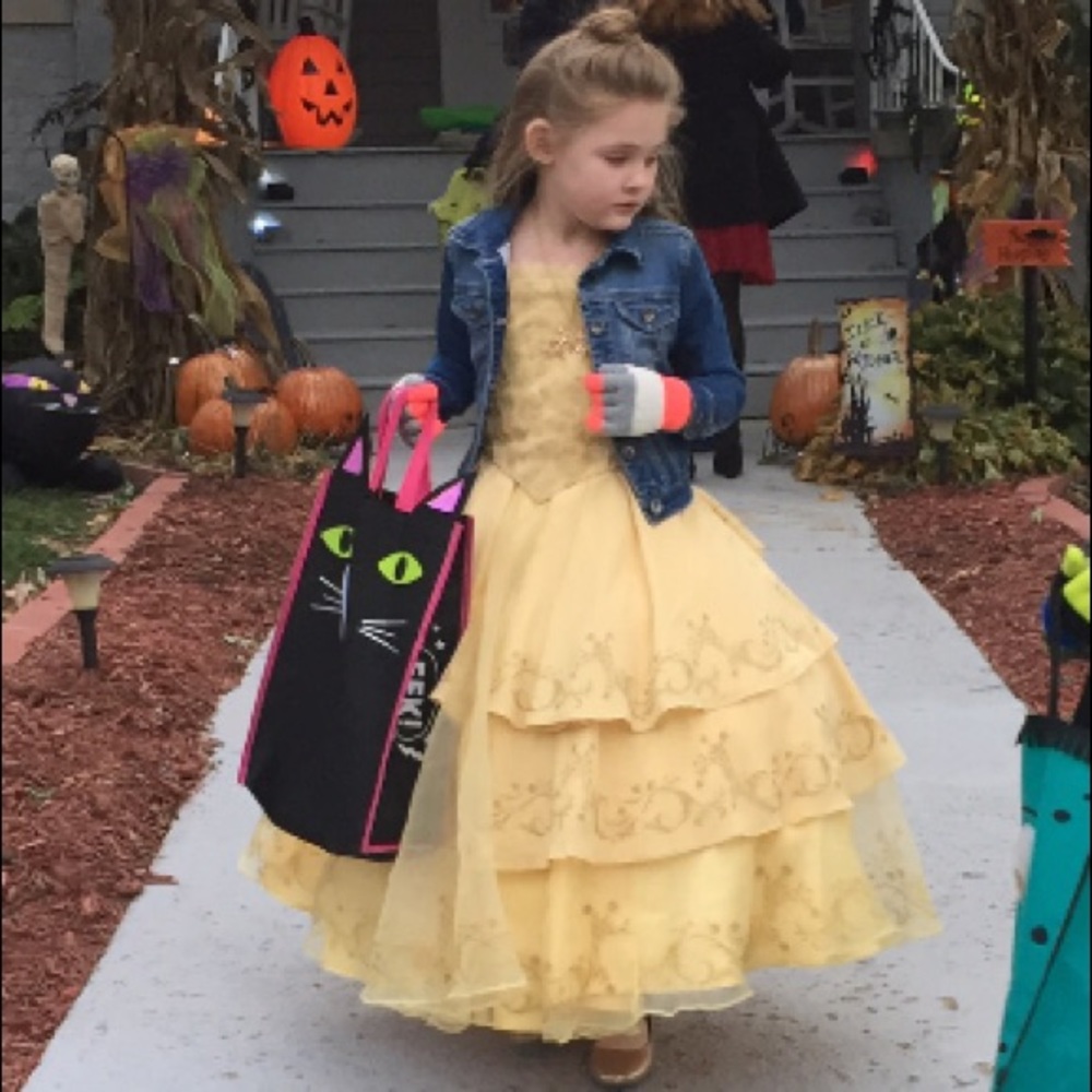 Princess Belle Halloween costume dress